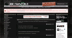 Desktop Screenshot of 40k-fanworld.net